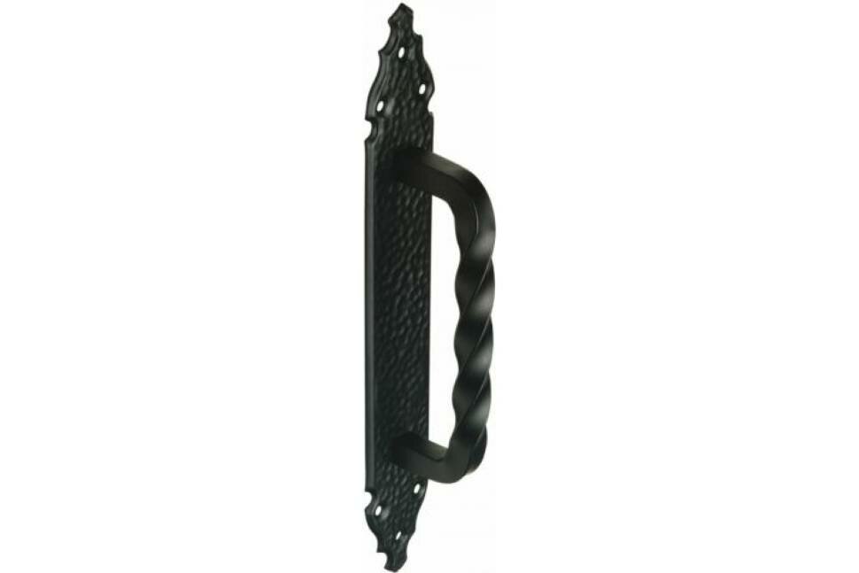 Ручка скоба с накладкой Amig R 102 NGM manillon con placa 6430