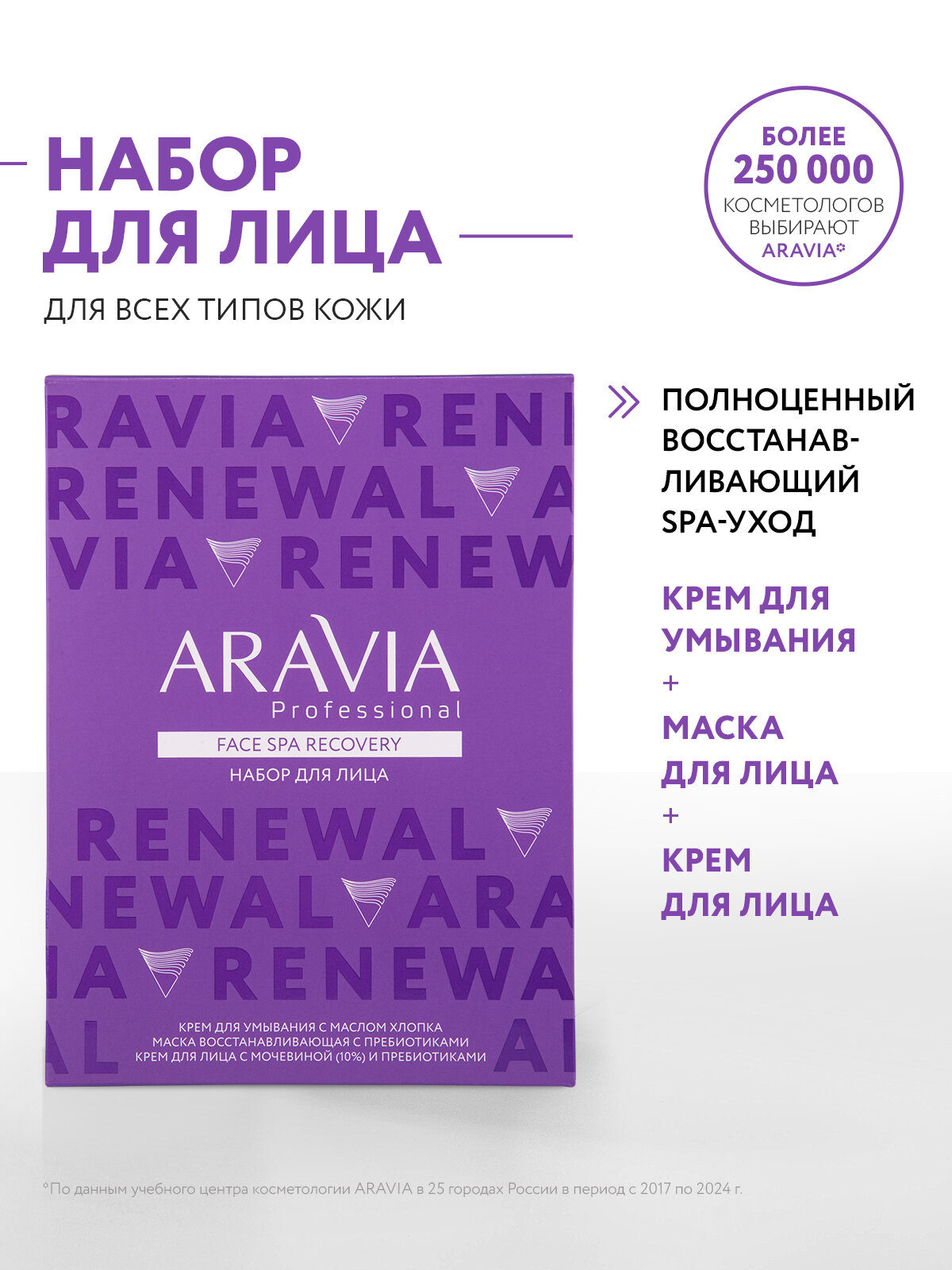 ARAVIA Professional Набор для ухода за кожей лица Face Spa Recovery