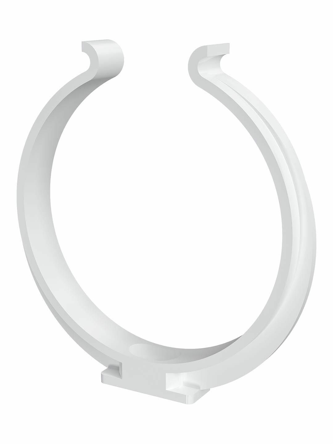 Держатель RDH D100 пластик ERA для крепления воздуховодов белый