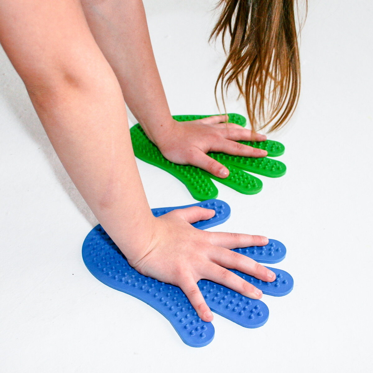Набор массажный "Следочки-ладошки"(4 детали), Набор для спортивных игр, ЛФК и физкультуры — фото 1