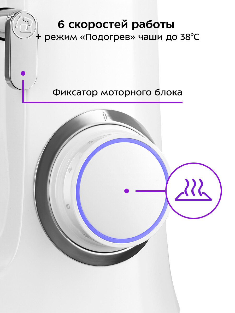 Планетарный миксер Kitfort КТ-4403 — фото 1