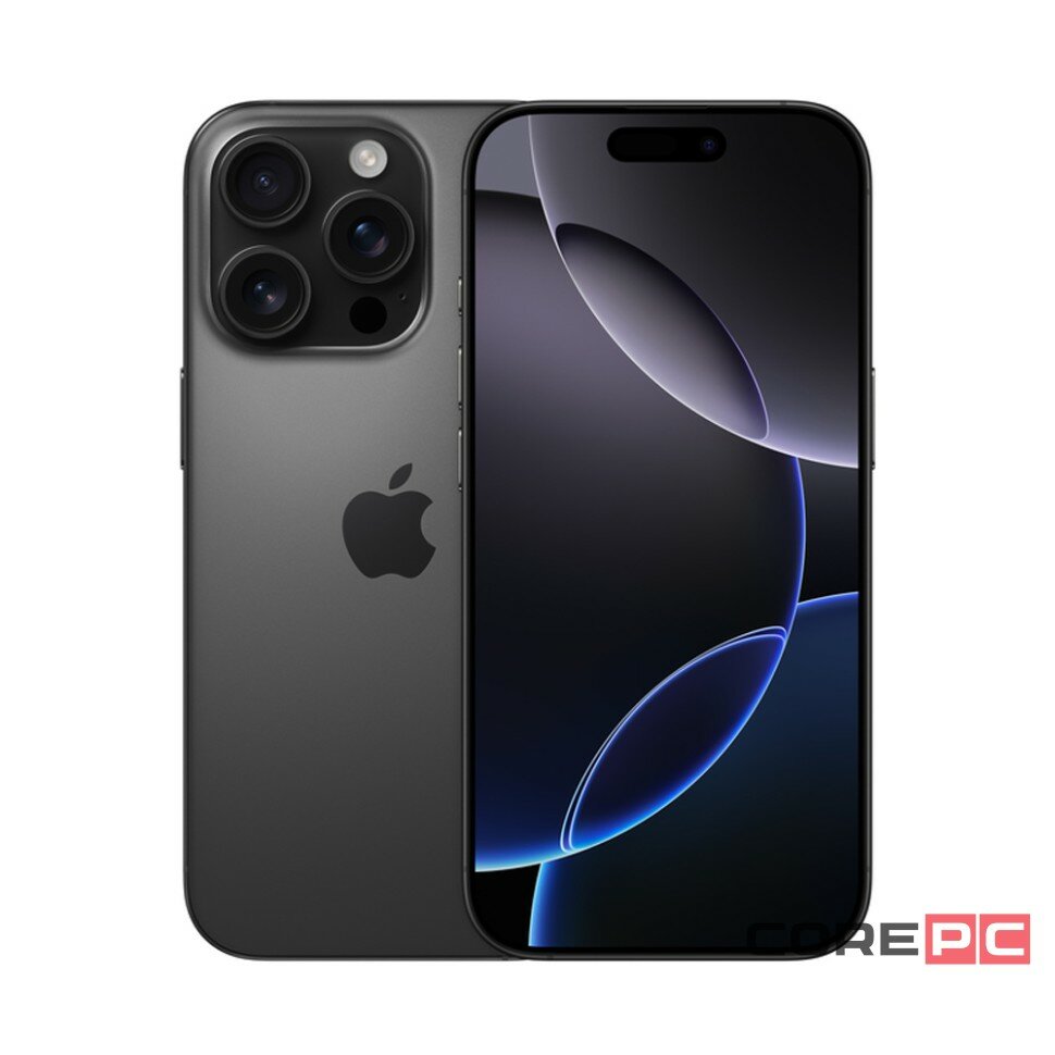 Смартфон Apple iPhone 16 Pro 256Gb (Black Titanium) (eSIM)