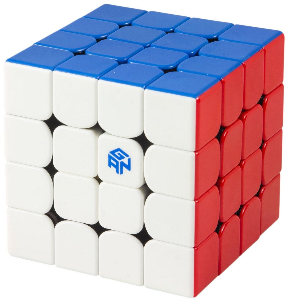 Магнитный кубик Рубика 4х4 GAN 460 Magnetic, цветной пластик
