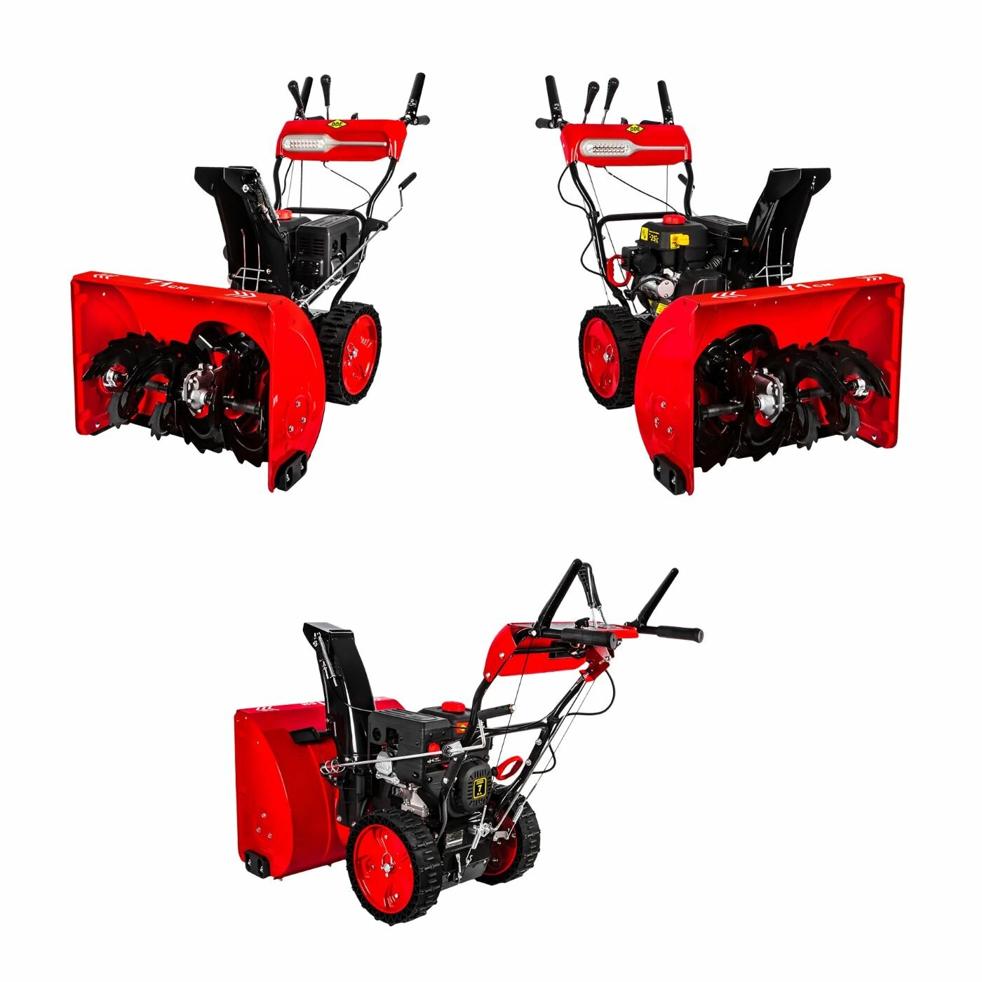 Бензиновый снегоуборщик DDE ST7071E 798-485