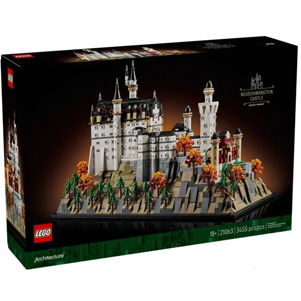 Конструктор LEGO Architecture 21063 Замок Нойшванштайн — фото 1