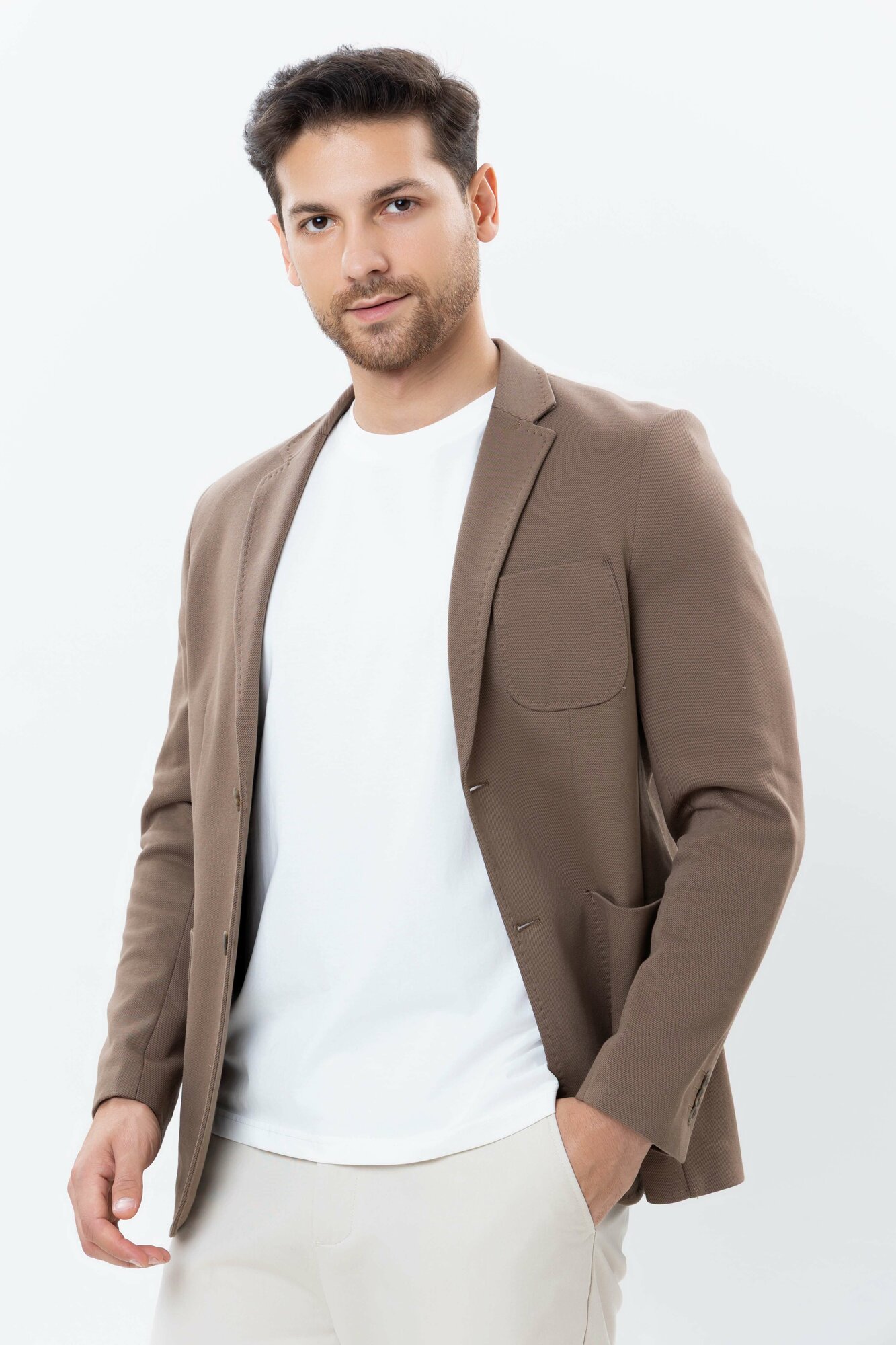 Пиджак TERRA PRO, размер 48, beige