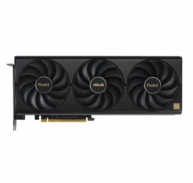 Видеокарта ASUS NVIDIA GeForce RTX 4070 ProArt OC (PROART-RTX4070-O12G) - PCI Express 4.0, 12 ГБ, GDDR6X, 192 бит, HDMI, DisplayPort, GPU 2535 МГц