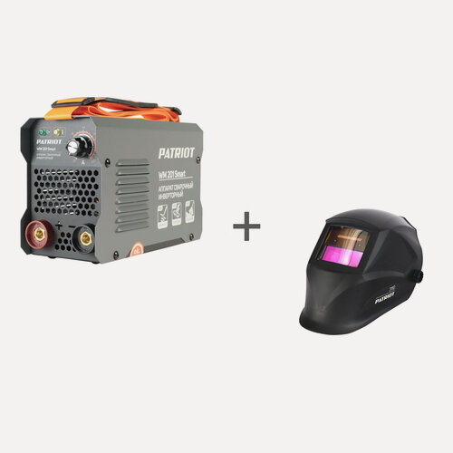 Изображение товара Аппарат сварочный инверторный Patriot WM 201 Smart + маска сварщика 311 D в подарок!