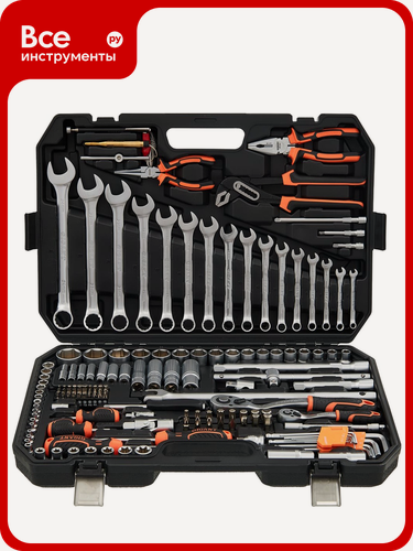 Изображение товара Набор инструментов Gigant 151 предмет, сталь Cr-V GAS 151