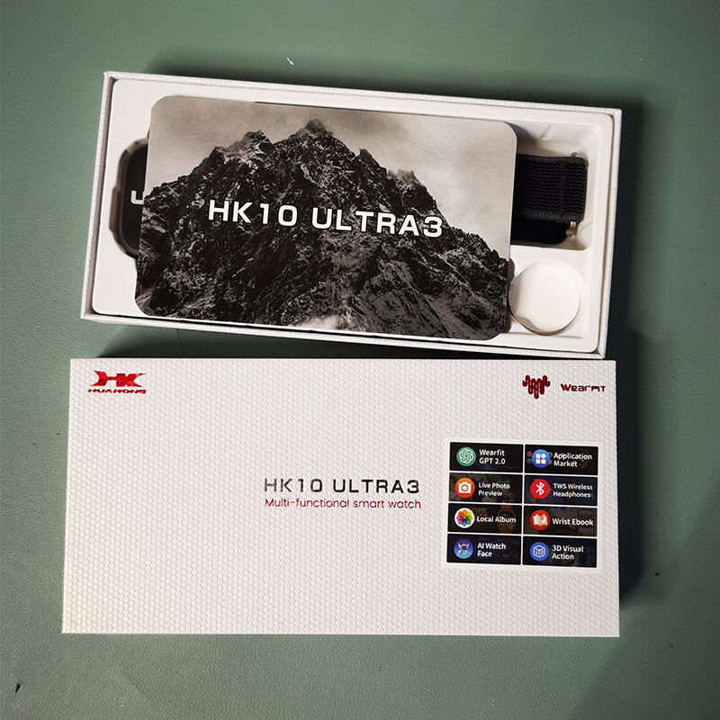 Высококачественные умные часы HK10 Ultra 3 — фото 1