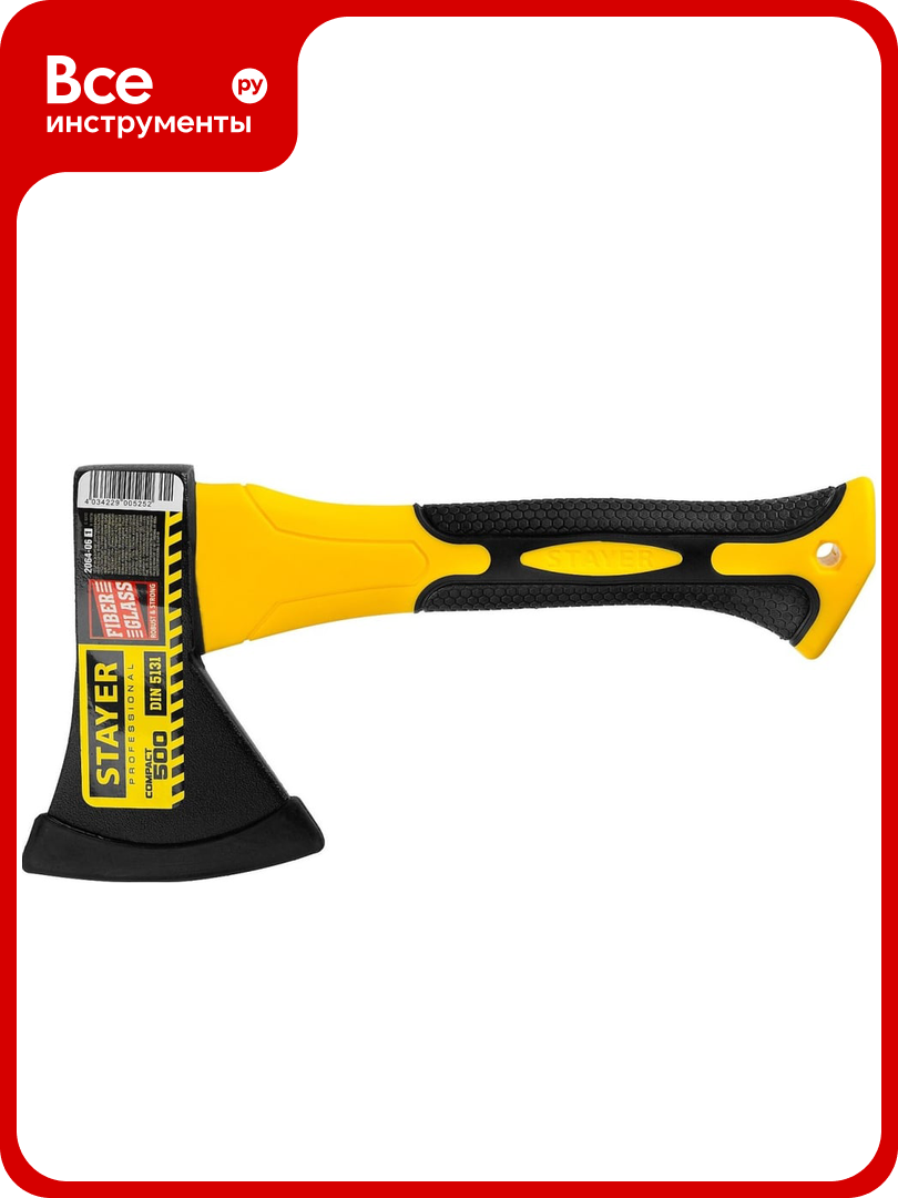 Топорик STAYER Compact 600 г 2064-06_z01
