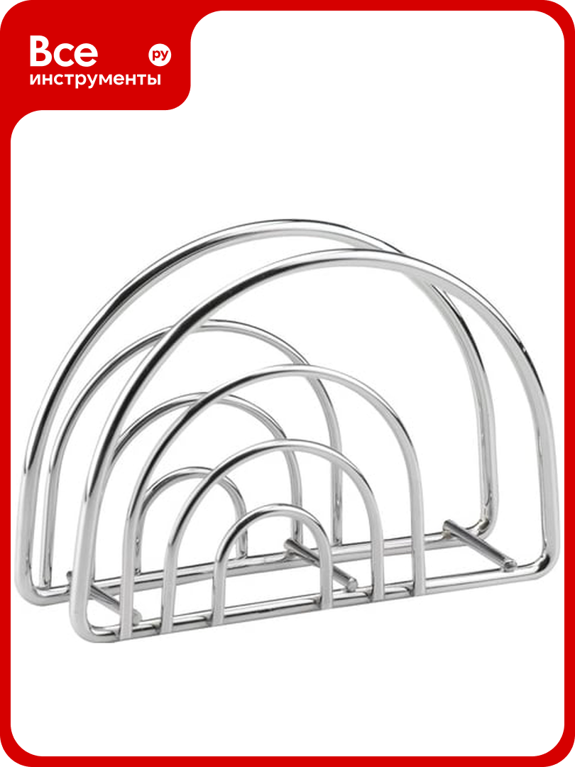 Подставка для салфеток Regent inox Linea TRINA 14x4х9 см 93-TR-02-01