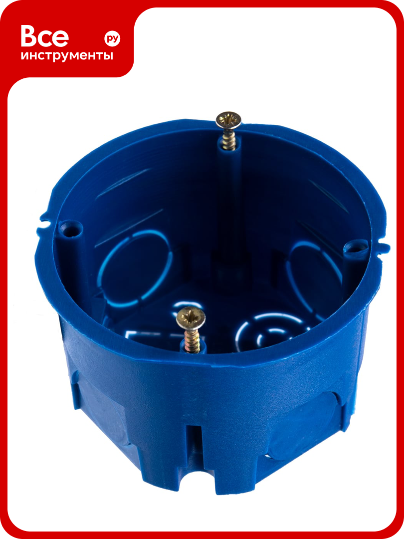 Установочная коробка REXANT бетон/кирпич 68х45мм С3М2 28-3038