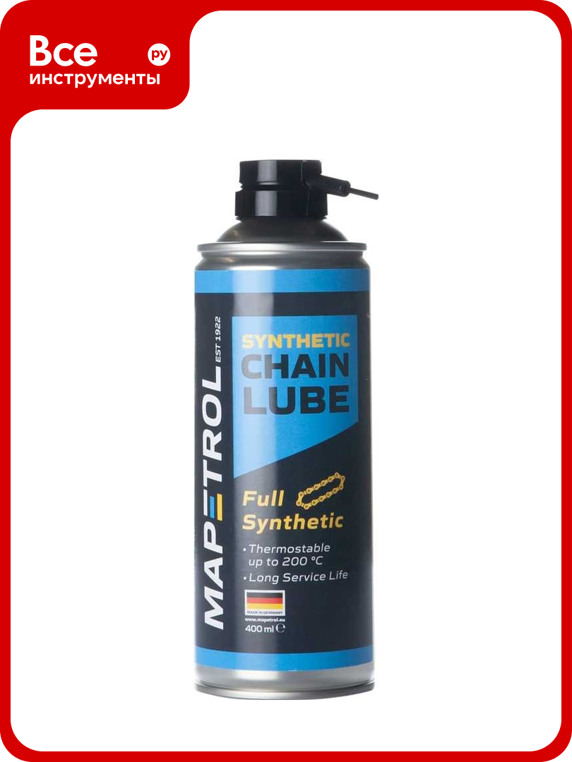 Масло для цепи SYNTHETIC CHAIN LUBE 400 мл MAPETROL MAP0012