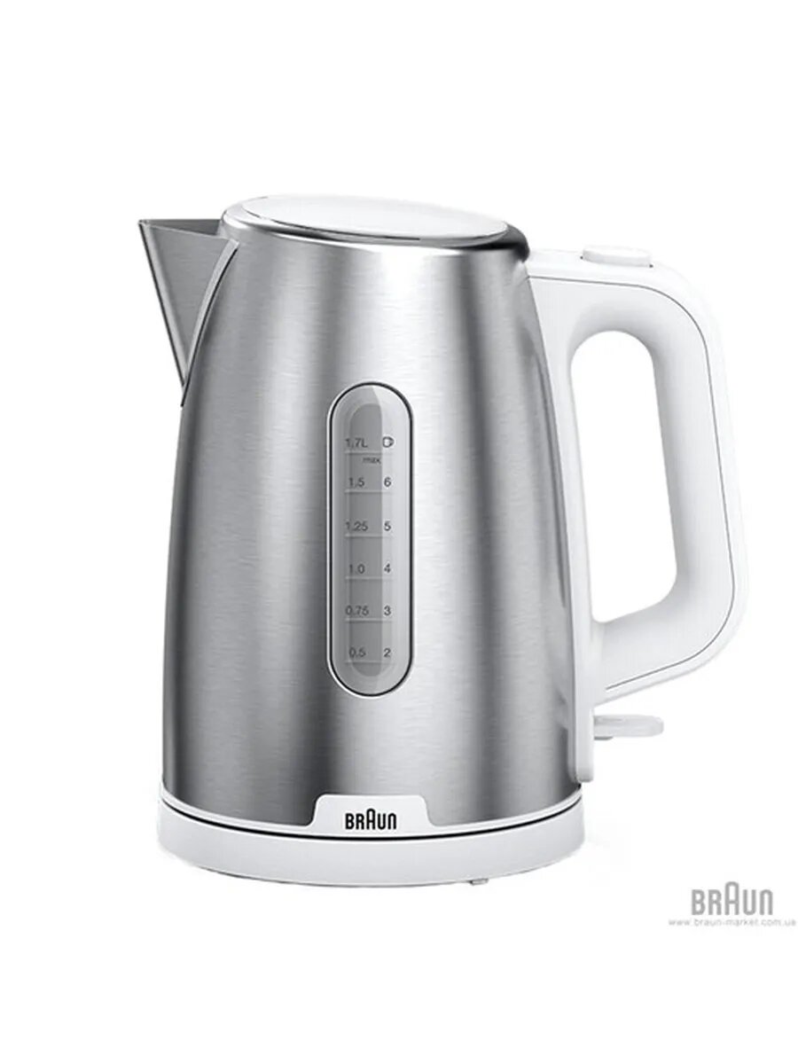 Электрический чайник Braun WK1500WH фильтр 1.7 л