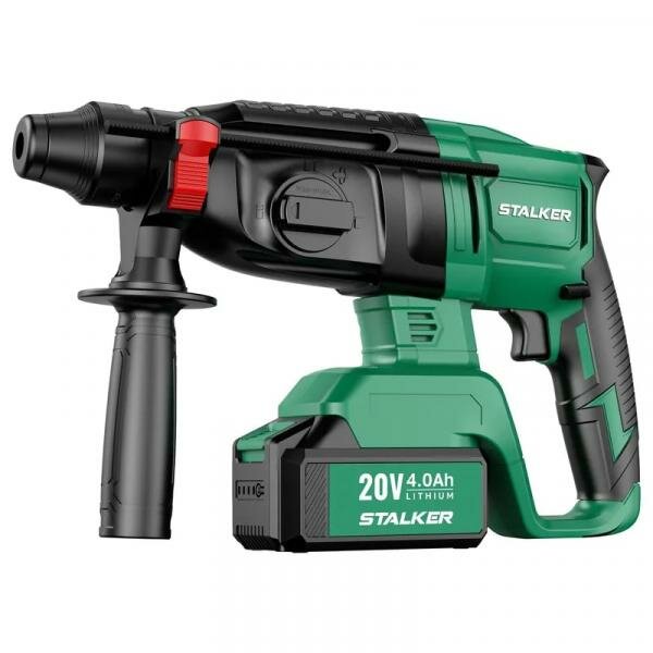 Бесщеточный аккумуляторный перфоратор STALKER RH20 Li BL (69830)