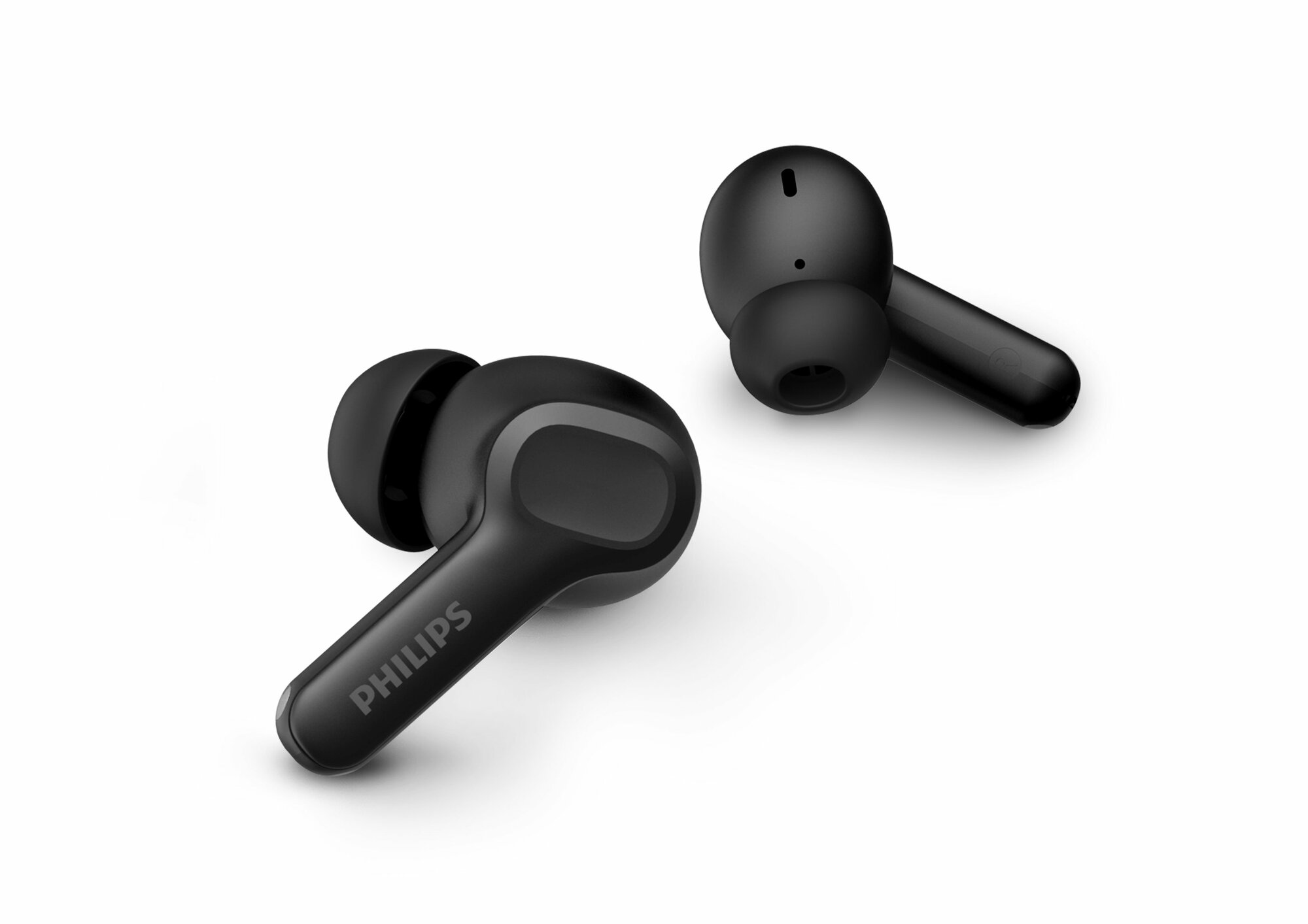 Полностью беспроводные наушники Philips TAH1109BK чёрный до 24 часов воспроизведения