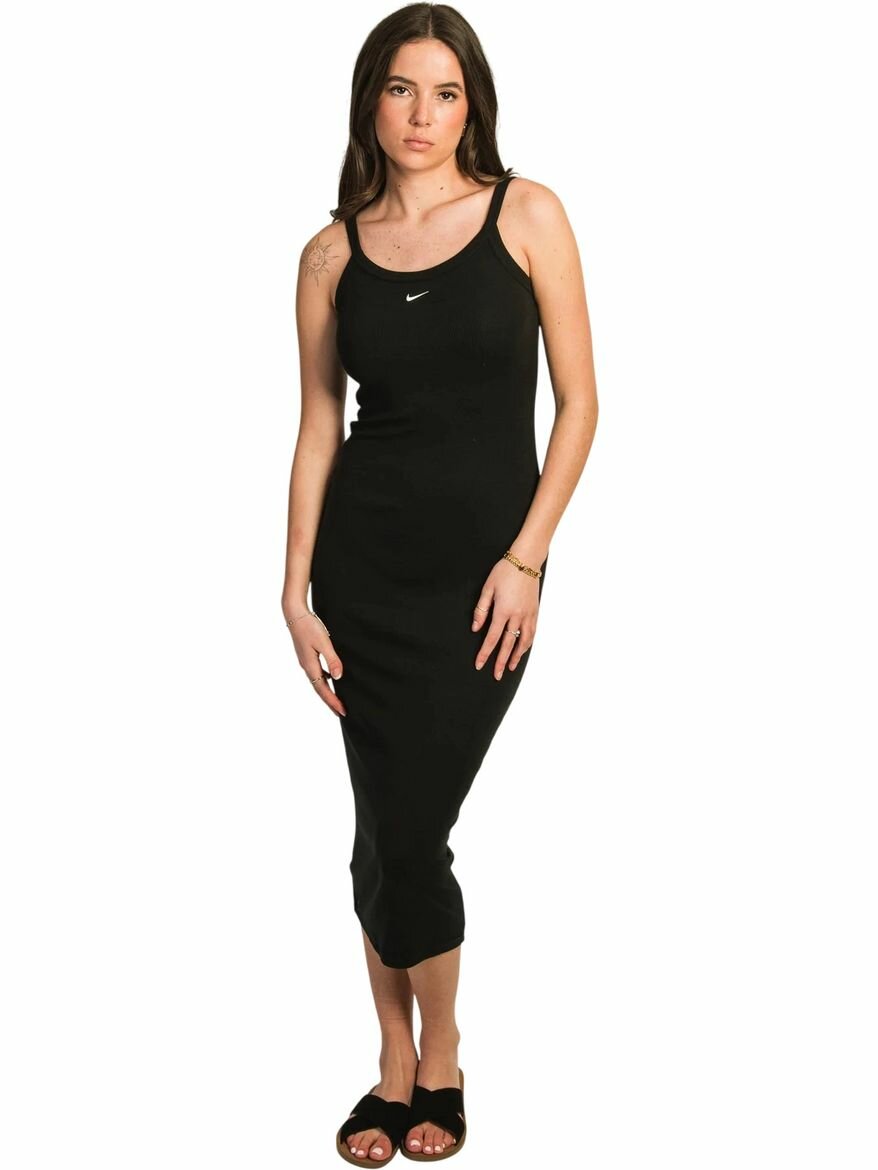 Платье W Nsw Nk Chll Knt Mrib Tnk Drs