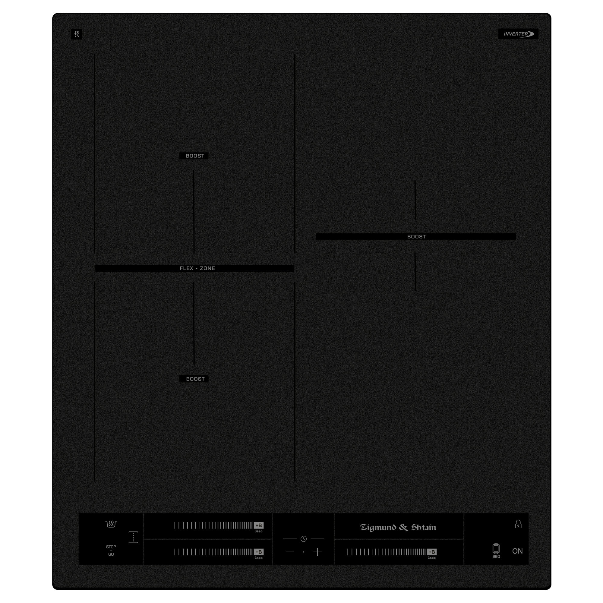 Индукционная варочная поверхность Zigmund&Shtain CI 24.4 B