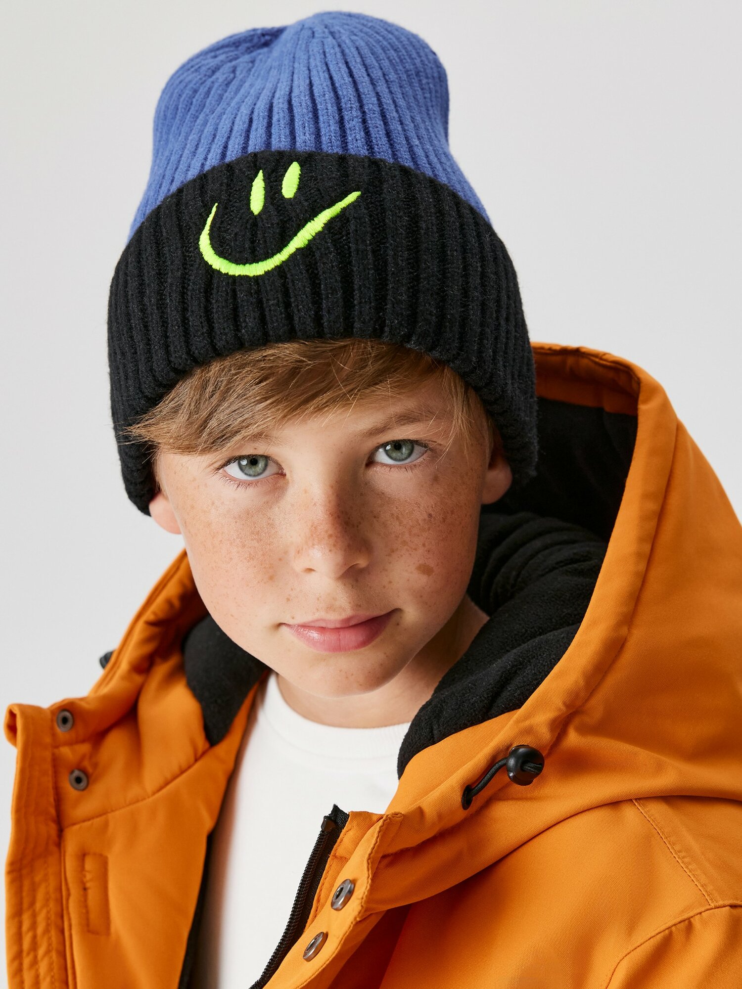 Шапка-бини Acoola для мальчиков размер 50-52 синий