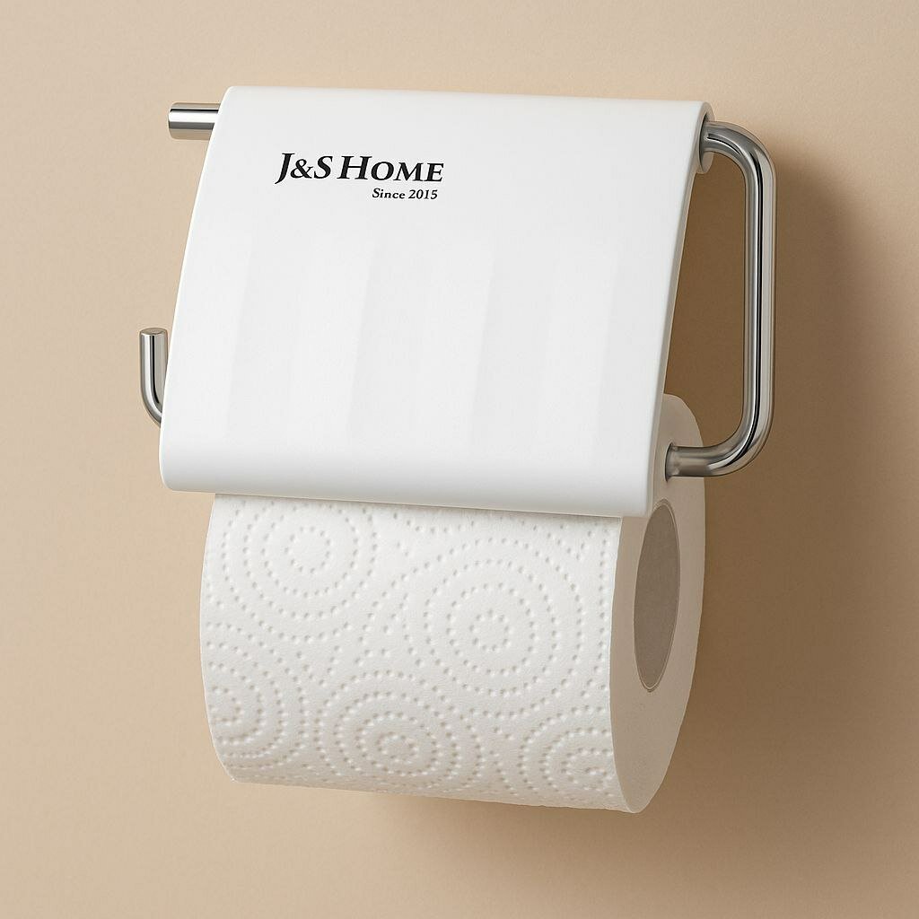 Держатель для туалетной бумаги, пластиковый, самоклеящийся, для ванной, туалетной комнаты, белый