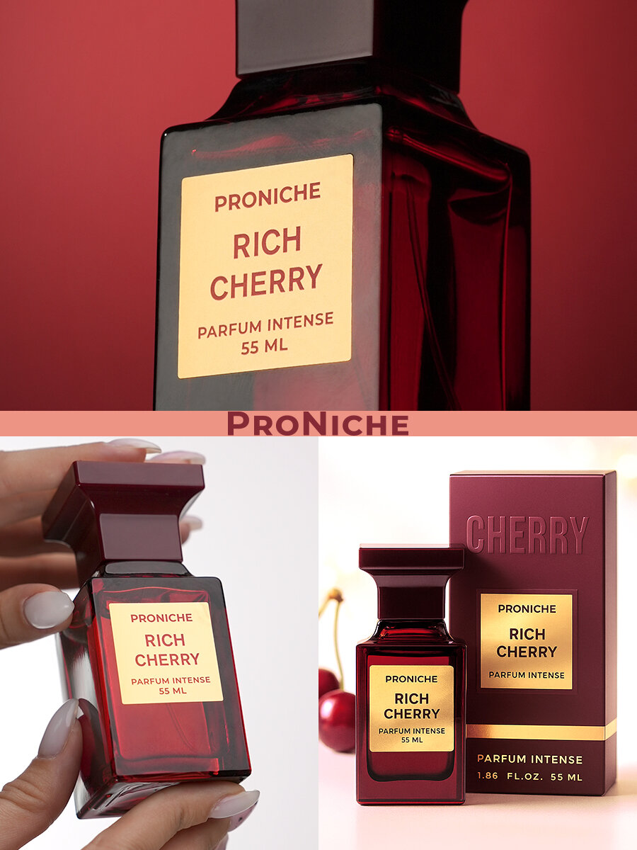 Духи женские ProNiche RICH CHERRY, духи оригинал Lost cherry, духи том форд парфюм женский вишня — фото 1