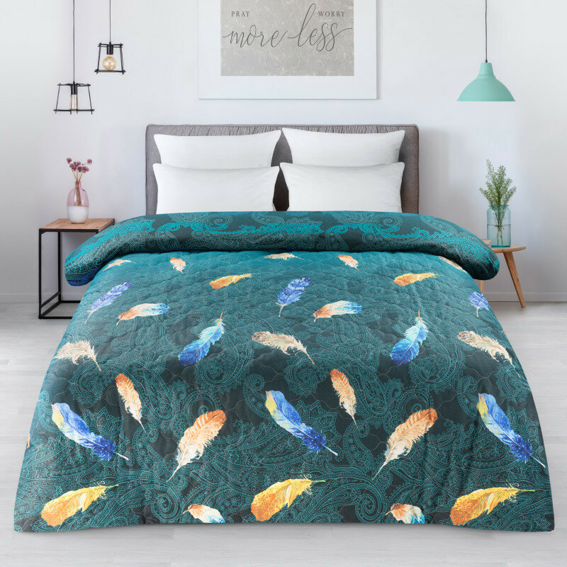 Пододеяльник зима-лето 145х215 см перкаль Дуновение 1