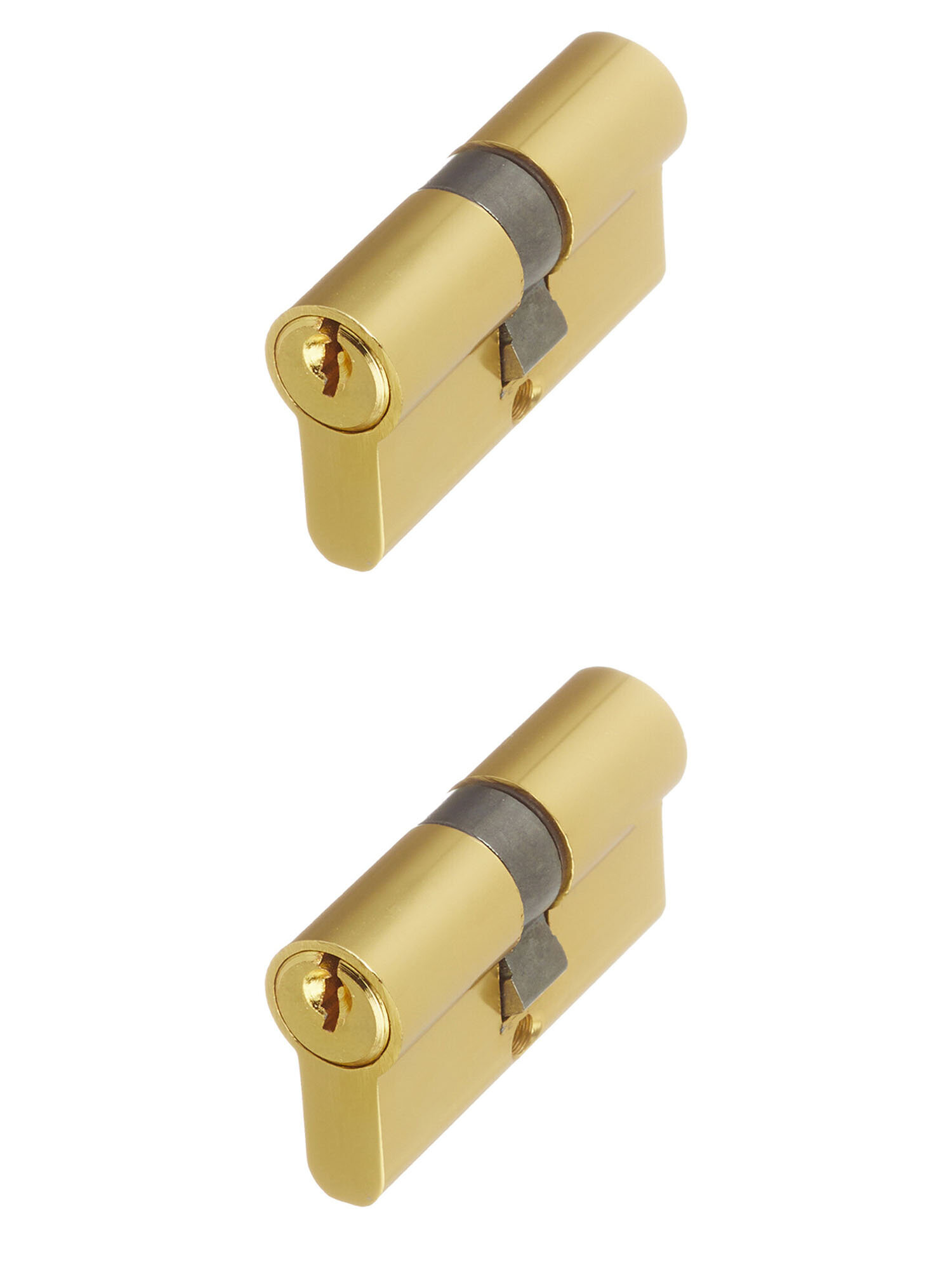 Цилиндр 2018 60 30х30 мм ключ/ключ золото (2 шт.)