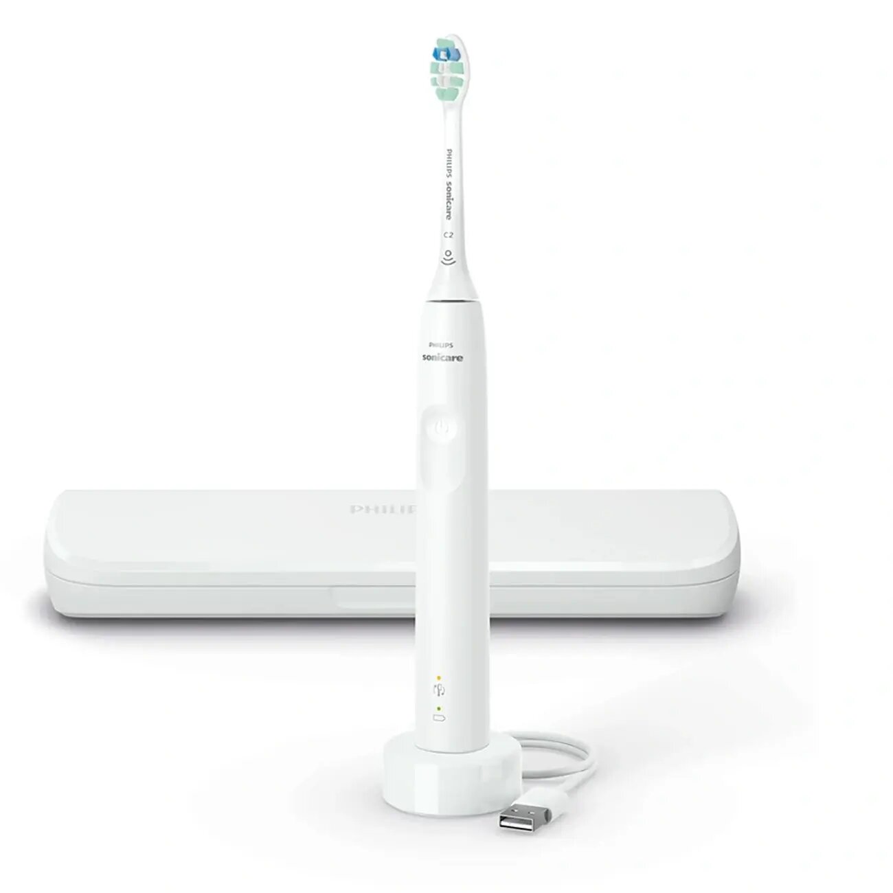 Электрическая зубная щетка Philips HX3673/13, Время автономной работы зубной щетки : 56 мин, Вес: 360 г, Время зарядки : 24 ч