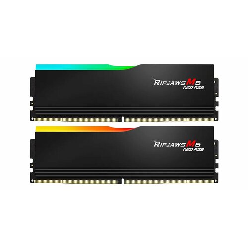 Оперативная память GSkill Ripjaws M5 Neo RGB 2x16ГБ DDR5 6000 МГц F5-6000J3636F16GX2-RM5NRK 41815₽