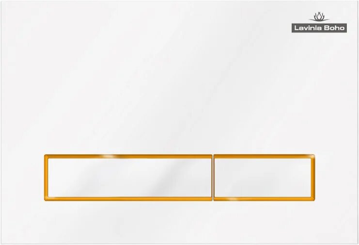 Кнопка смыва для унитаза Lavinia Boho RelFix 38050802 белая