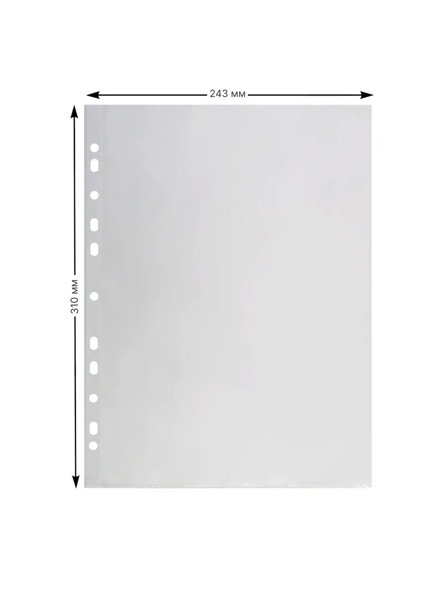 Файл А4 100 шт — фото 1