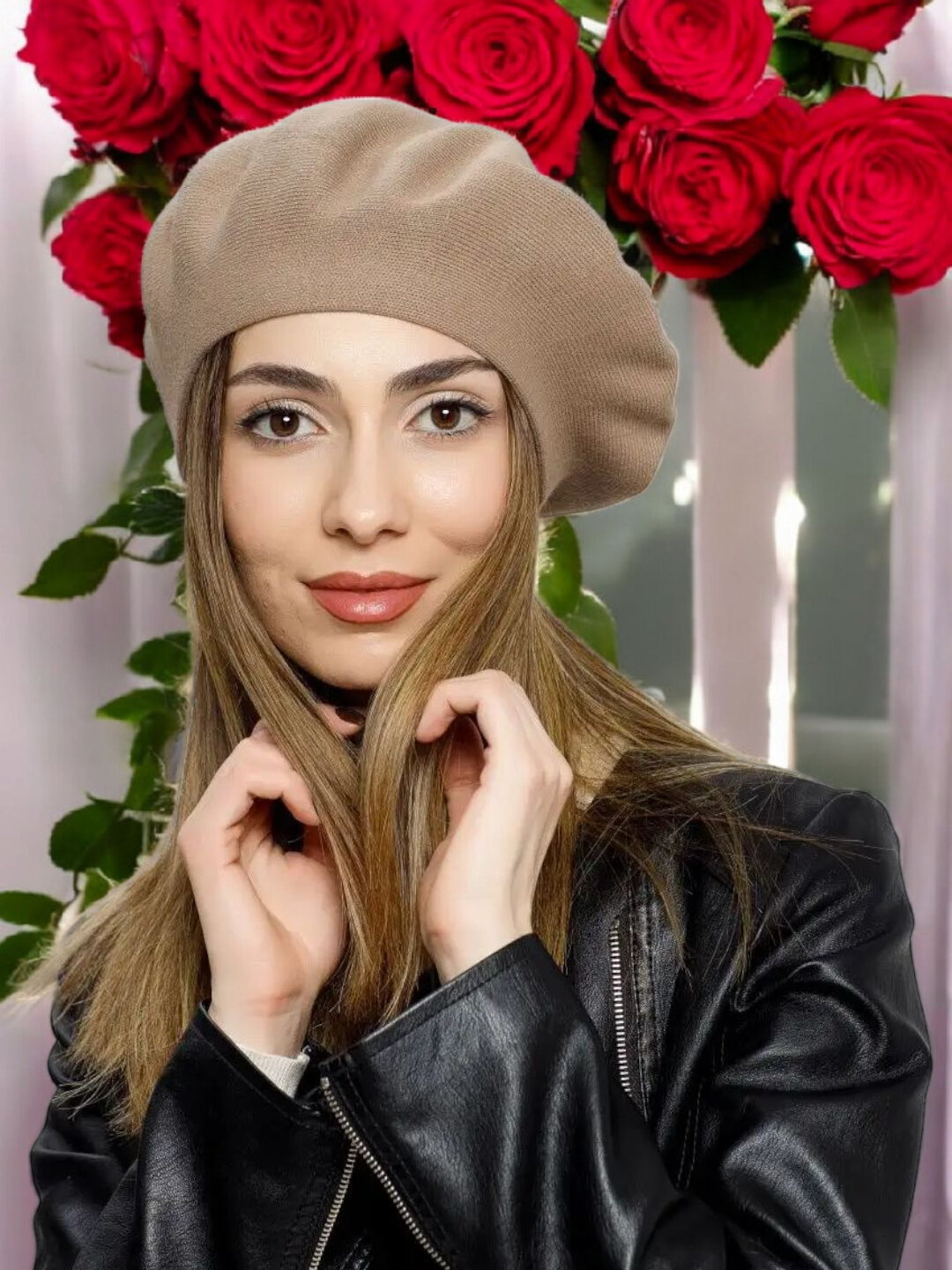 Берет для девочек и женщин