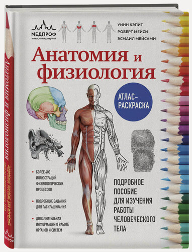 Изображение товара Кэпит У, Мейси Р, Мейсами Э. Анатомия и физиология. Атлас-раскраска
