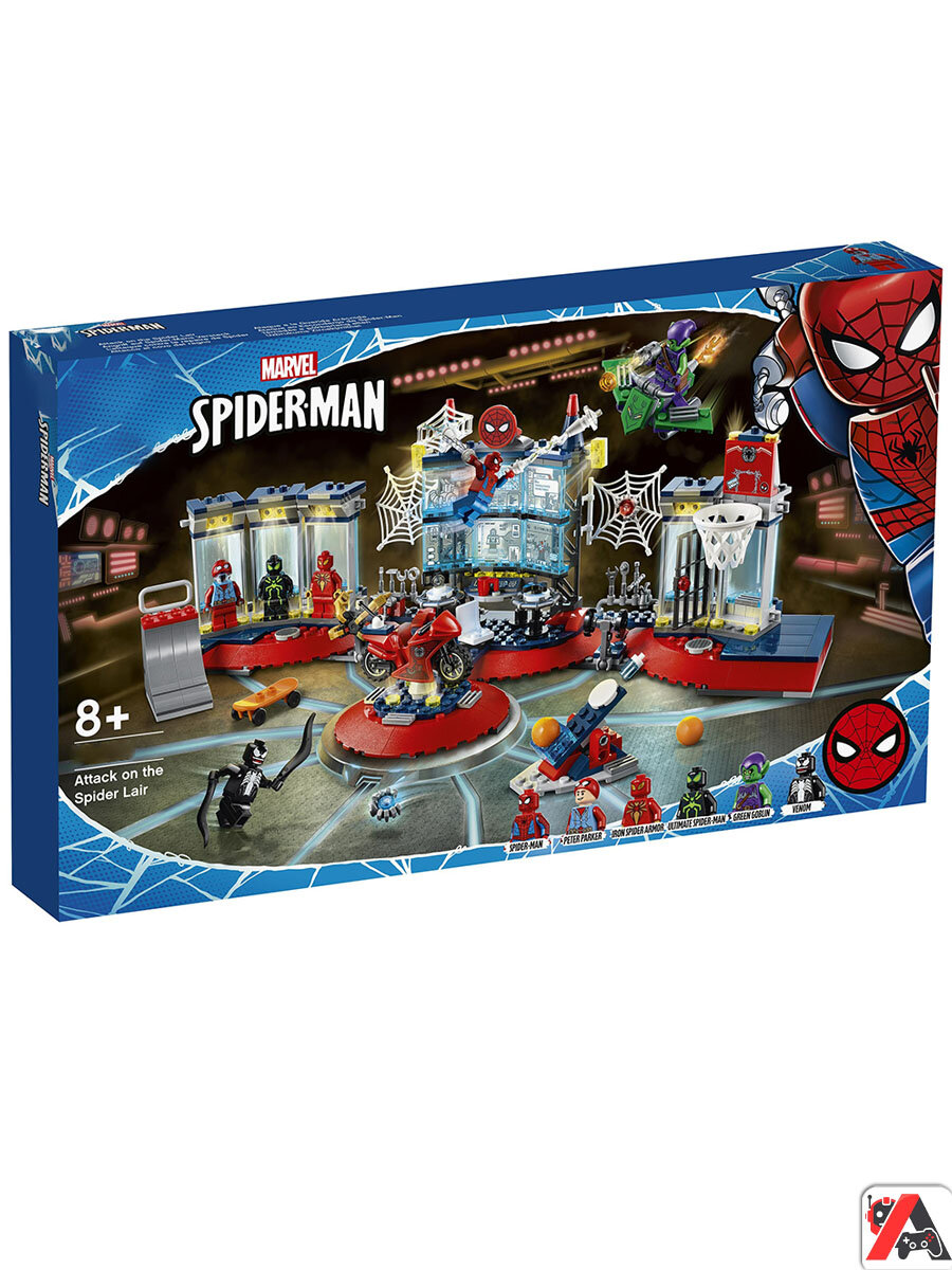 Конструктор Марвел Нападение на мастерскую паука