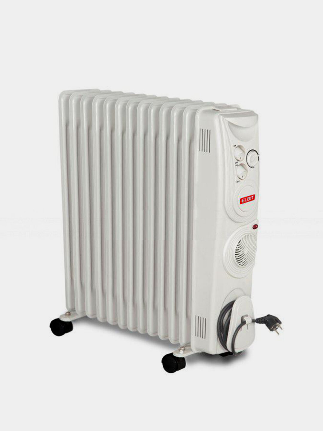 Масляный обогреватель Avura, 3 скорости, 40 кв. м, 13 секций, 770 Вт, напольный