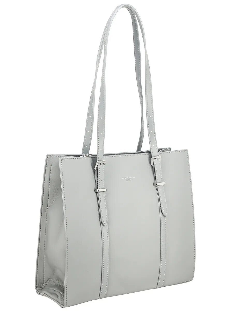 Сумка тоут DAVID JONES, серый — фото 1