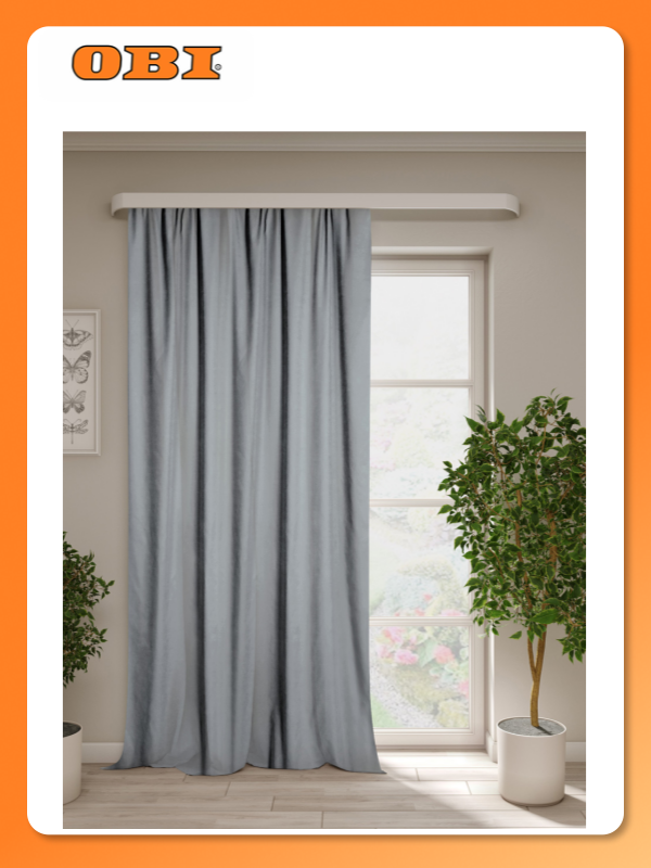 Штора Блекс 200*270 см серый