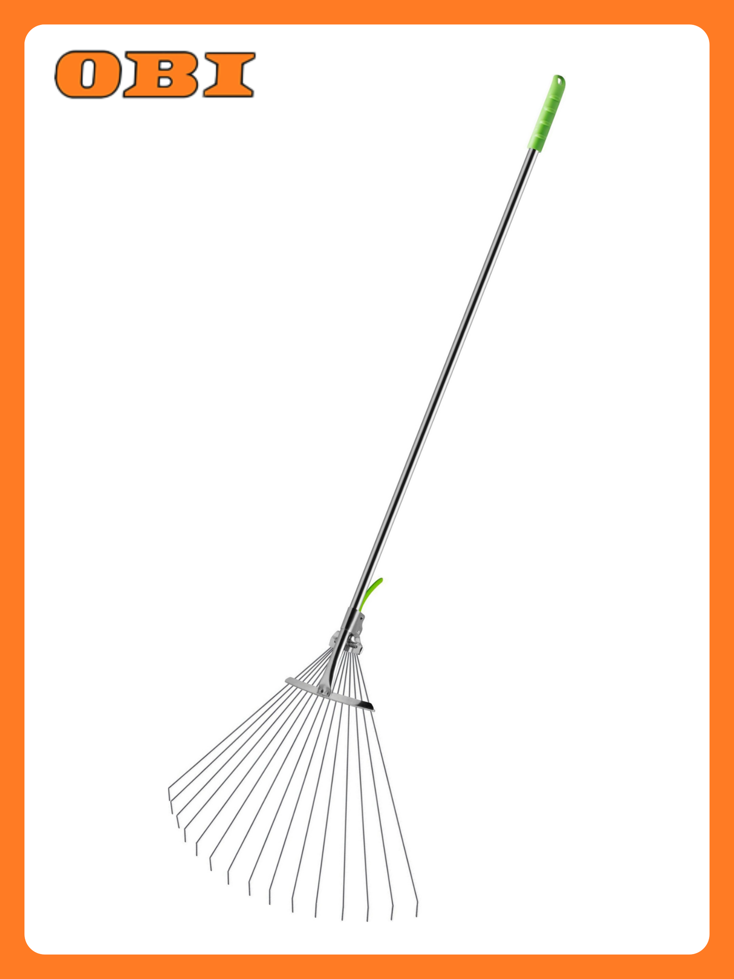 Грабли Центроинструмент 0231-5 веерные 15 зубцов серебристый 570мм