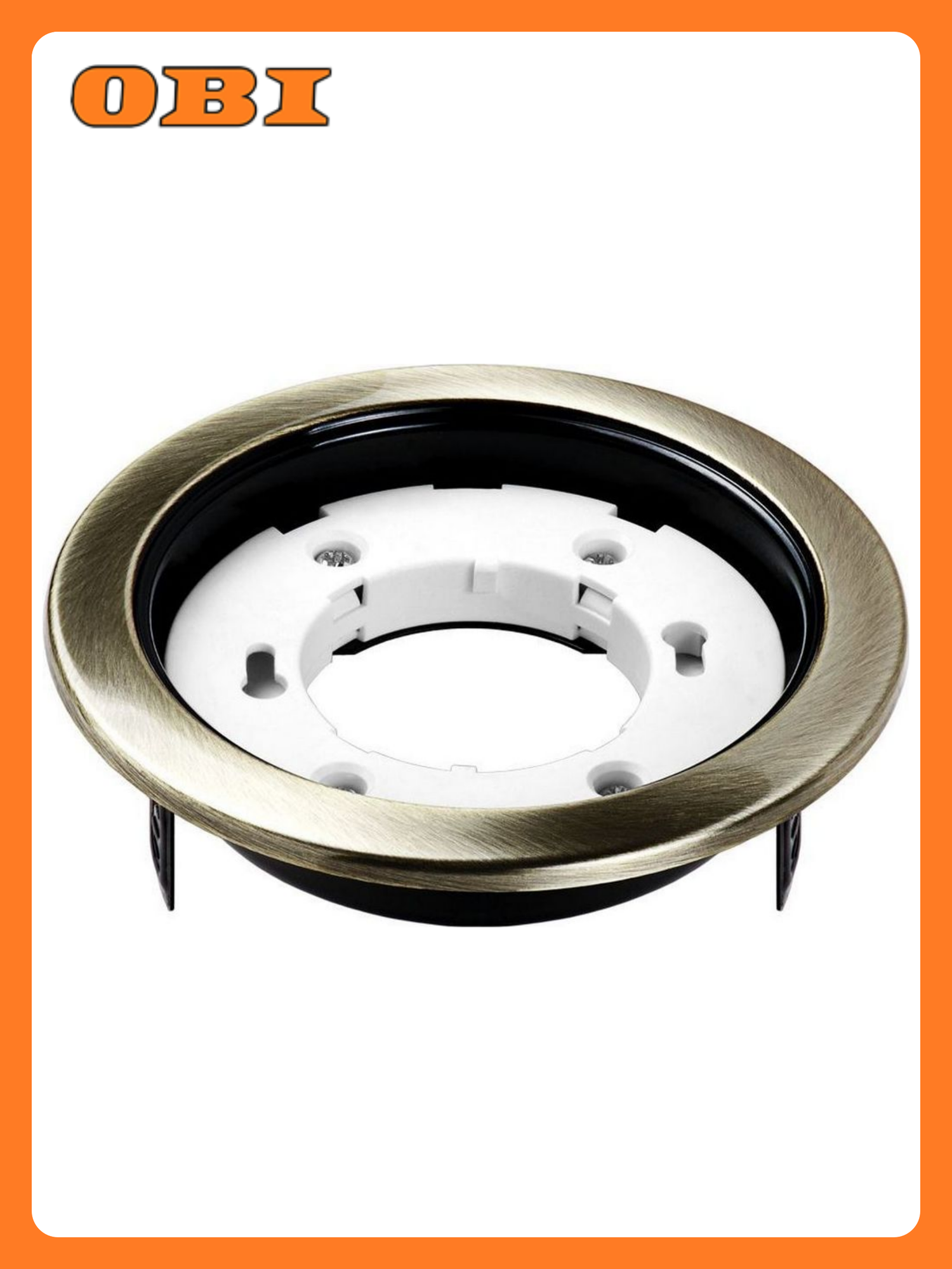 Потолочный встраиваемый спот  LuminArte DJ01 AB  цоколь GX53