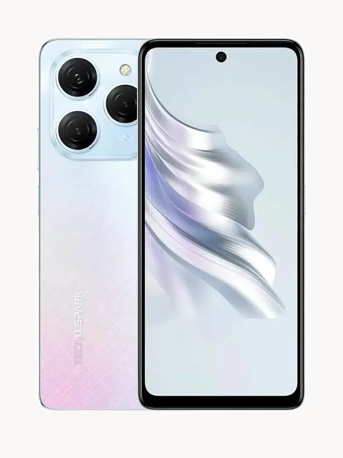 Смартфон TECNO SPARK 20 PRO (KJ6), 3 камеры, 12ГБ/256ГБ, NFC, Android 13, белый