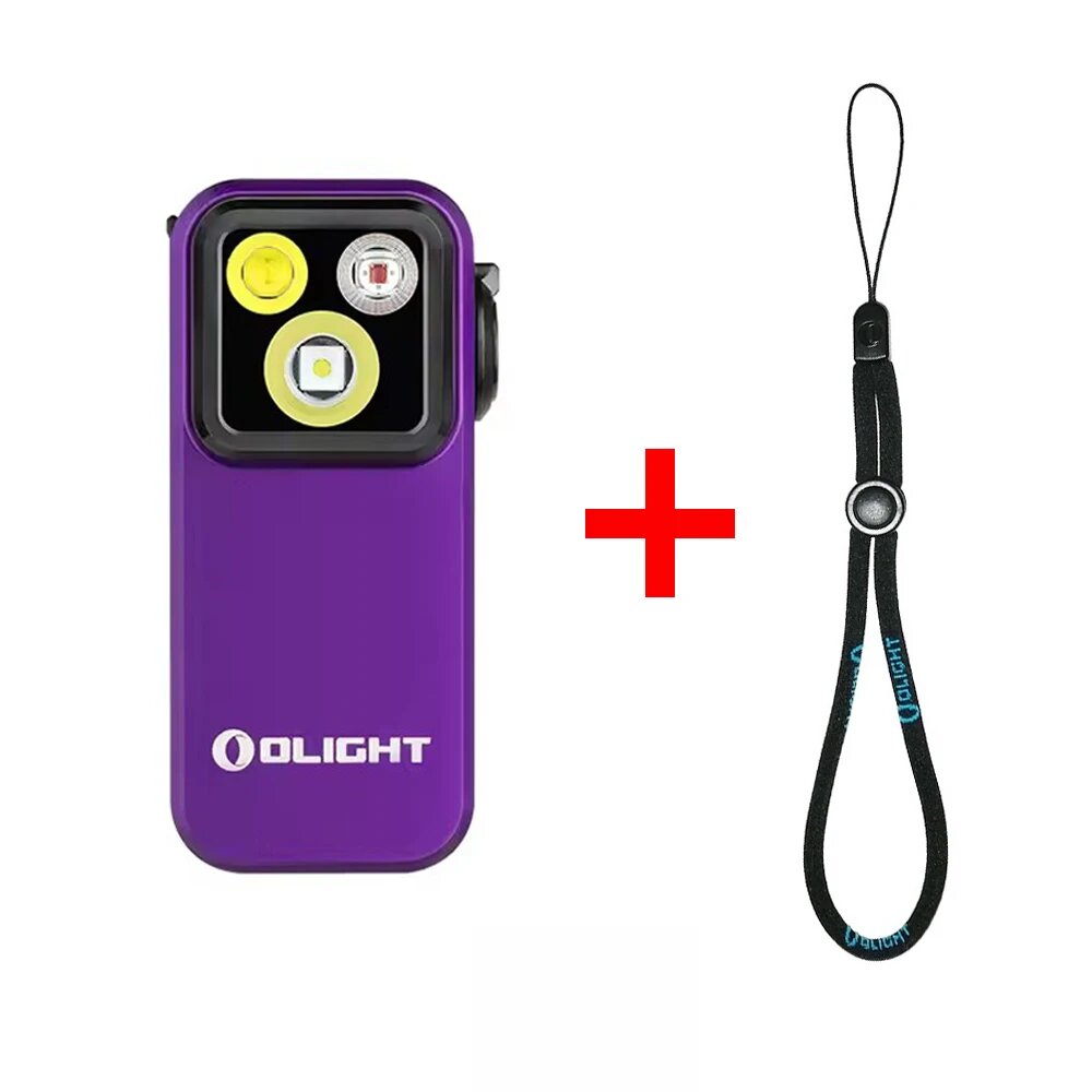 Фонарик Olight Oclip Pro Фиолетовый, Purple