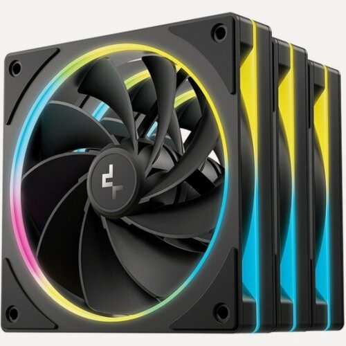 Изображение товара Вентиляторы для корпуса Deepcool FL12R SE 3IN1 Reverse 3шт (R-FL12RSE-BKAPN3-G)
