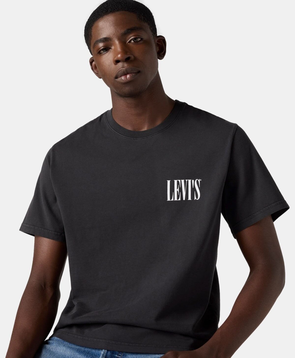 Футболка Levi's, размер S, черный — фото 1