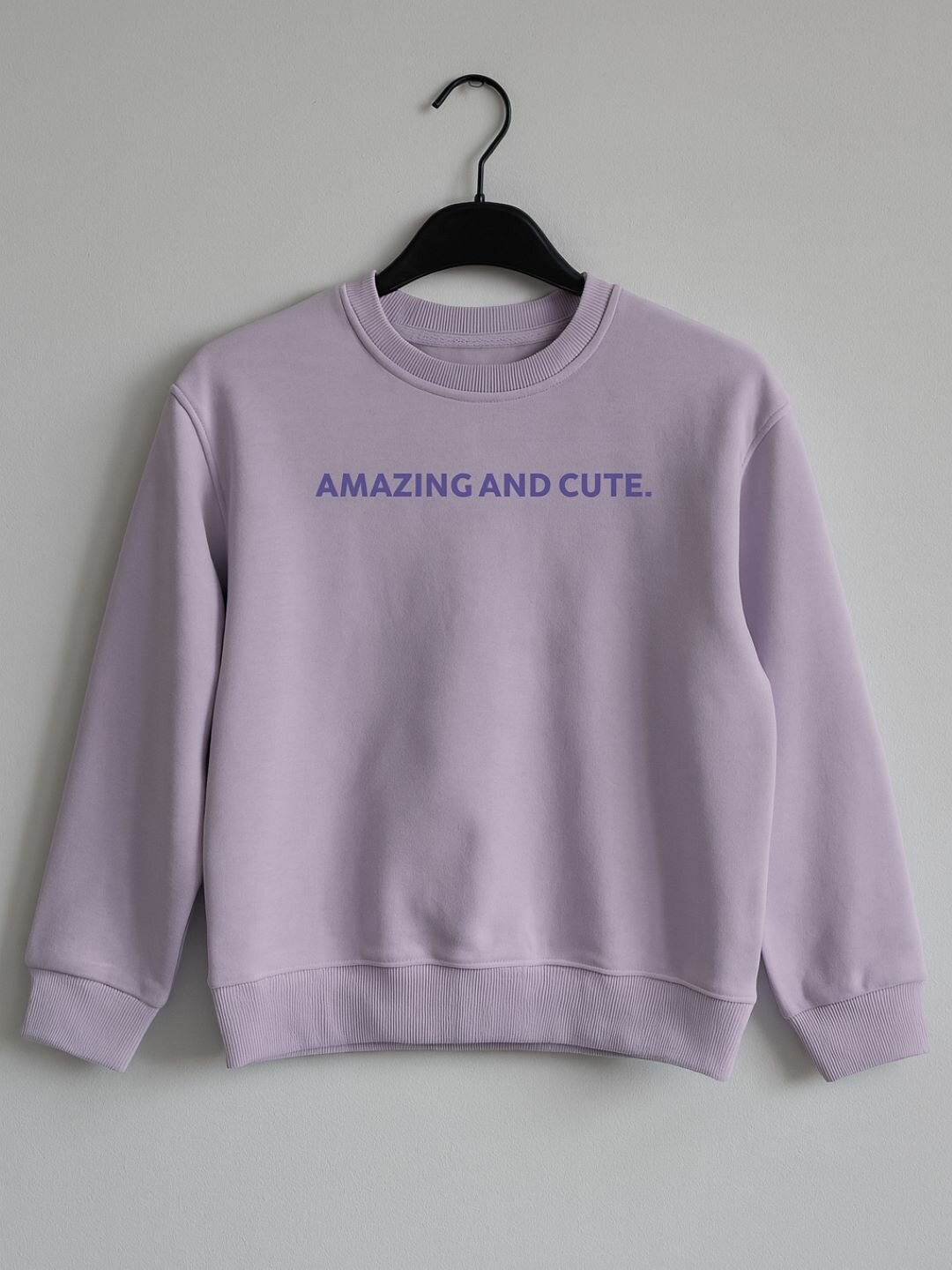 Свитшот DNZ, размер 110, лиловый — фото 1