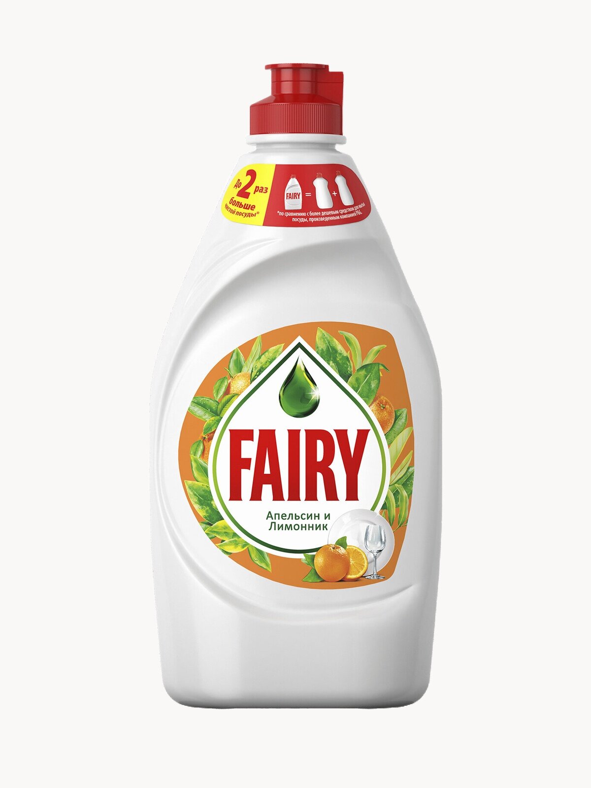 Fairy Средство для мытья посуды Апельсин и лимонник, 0.45 л