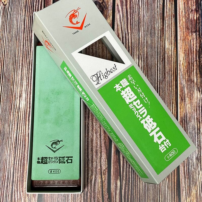Японский Naniwa Chosera Water Whetstone SS-400 Grit 400