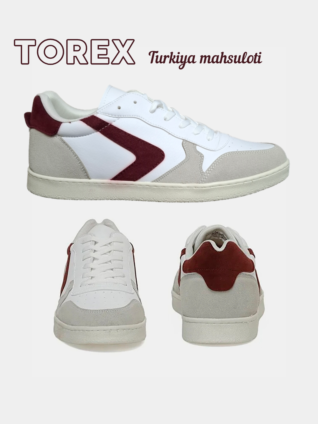 Кроссовки , полнота 1 (RU)/ на узкую стопу, размер 43, белый — фото 1