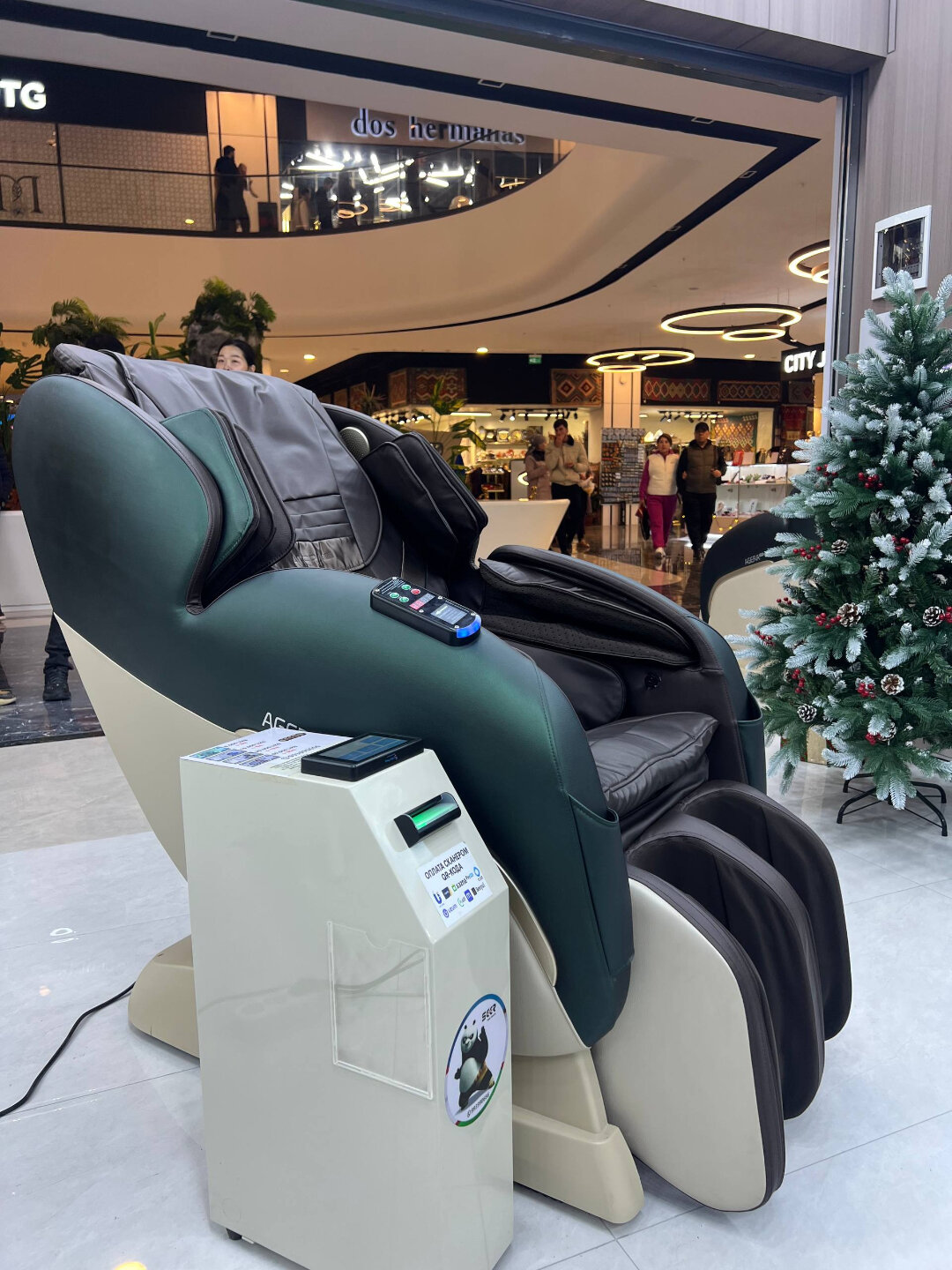 Массажное кресло SEER POWER MTi 901 - идеальное сочетание современного дизайна и комфорта.