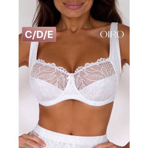 фото Бюстгальтер oiro monica, 1 шт., размер 100d, белый
